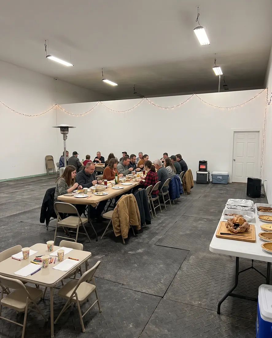 Thanksgiving in the Flex Barn